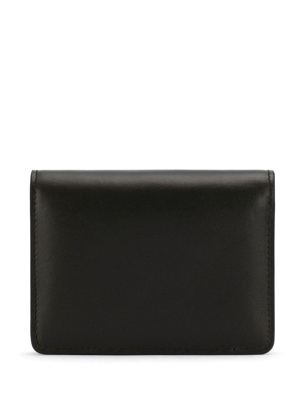 Dg logo leather wallet