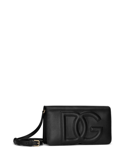 Dg logo leather mini bag