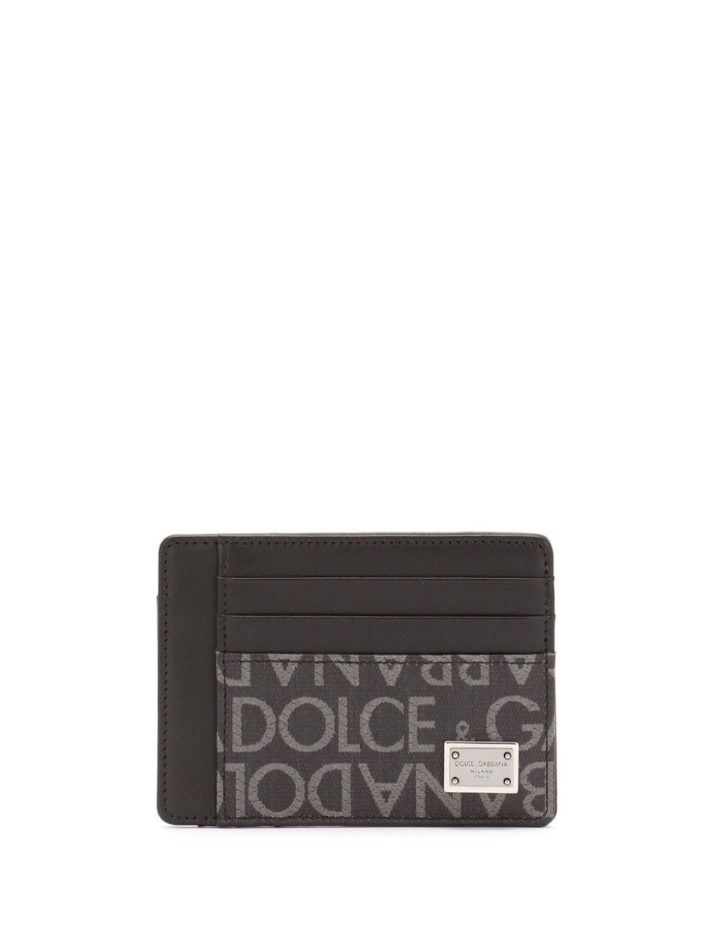 Allover logo card case