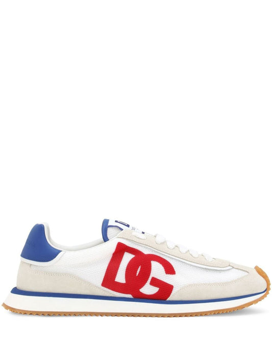 Dg cushion leather sneakers