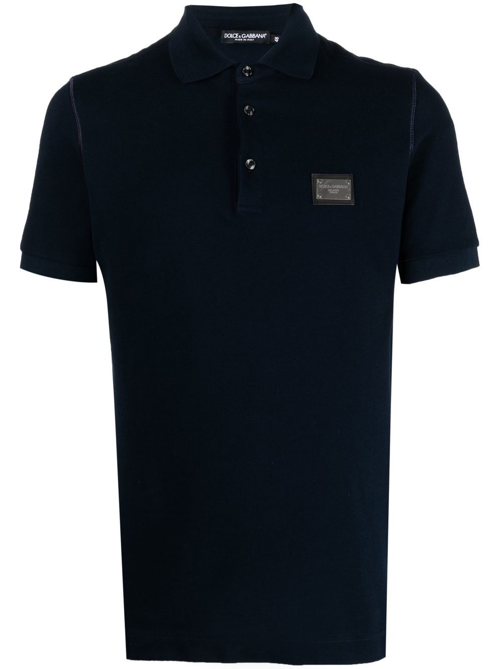 Logo cotton polo shirt