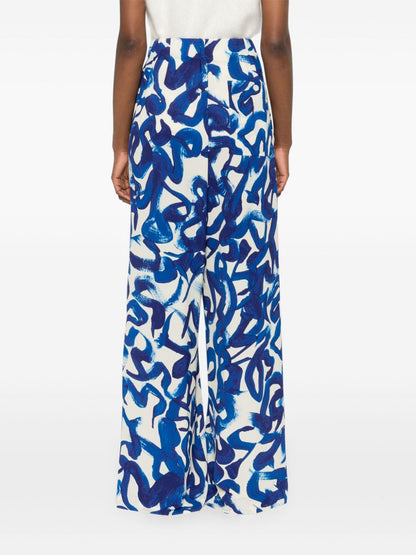 Pila printed trousers