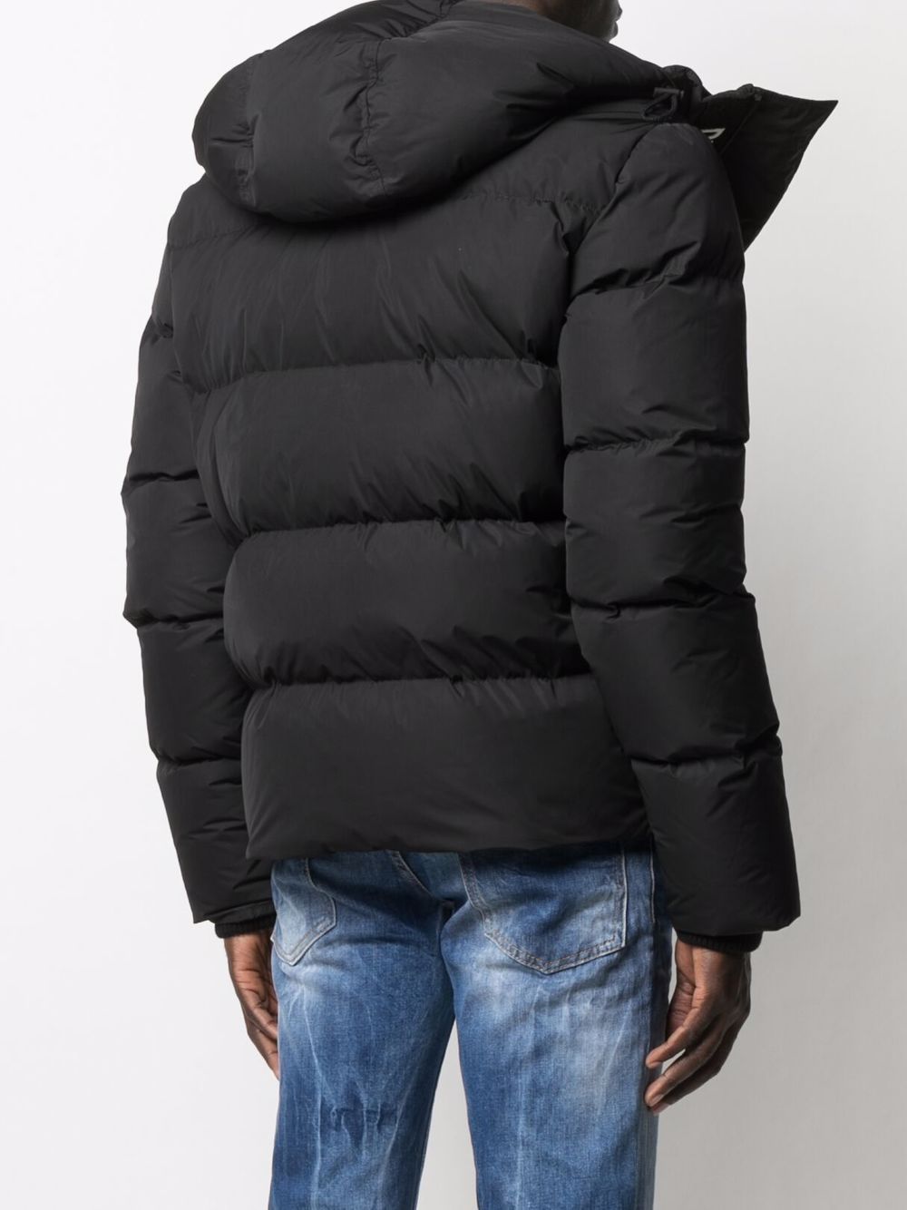 Nylon down jacket