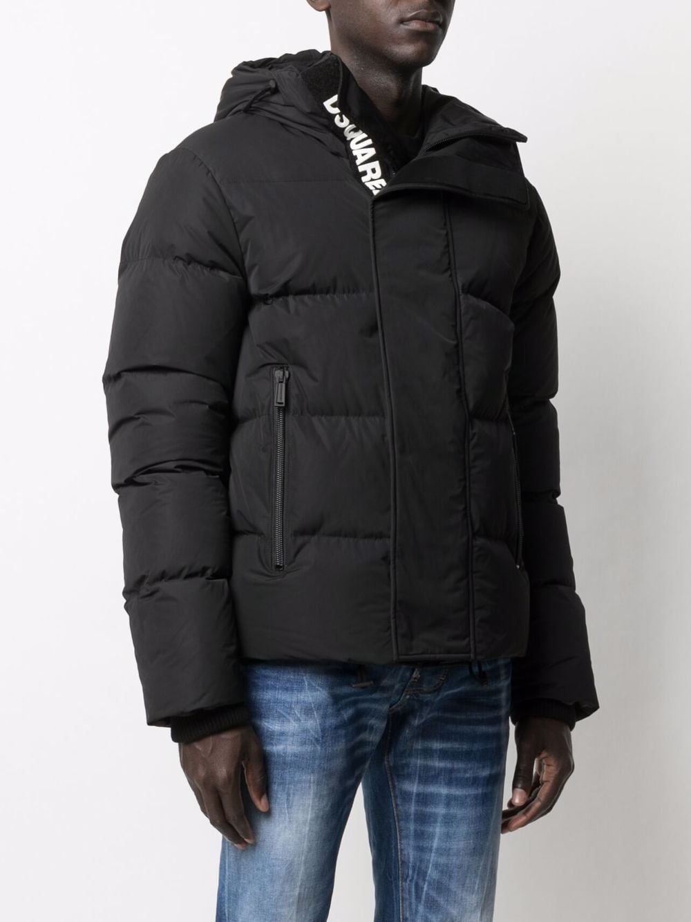 Nylon down jacket