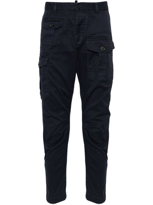 Cotton cargo trousers