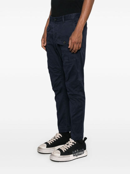 Cotton cargo trousers