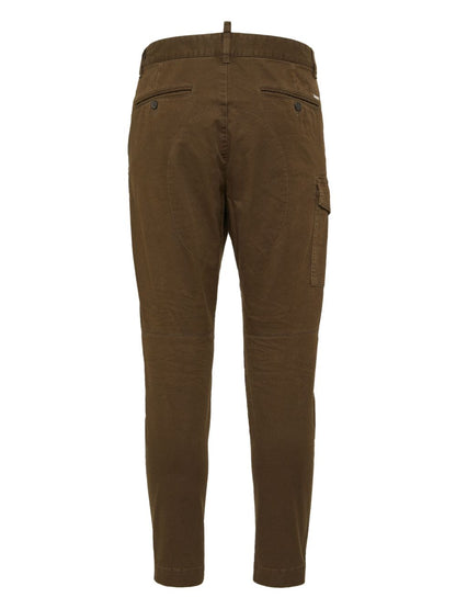 Cotton cargo trousers