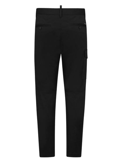 Cotton cargo trousers