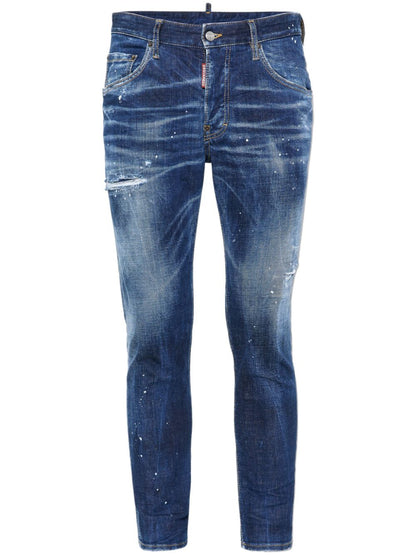 Skater denim cotton jeans