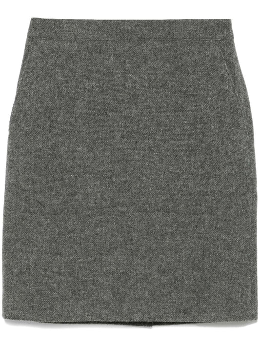 Wool skirt