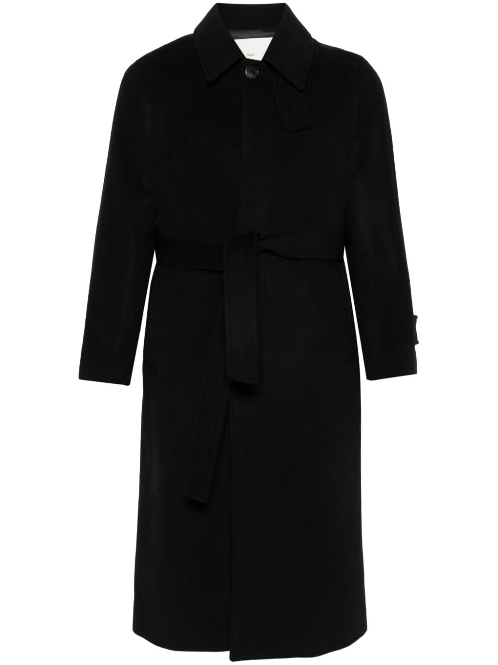 Wool belted coat