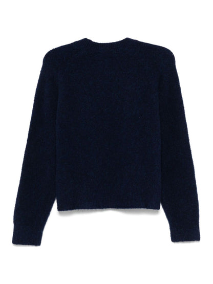 Wool crewneck sweater