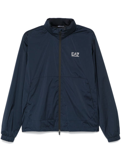 Logo blouson jacket