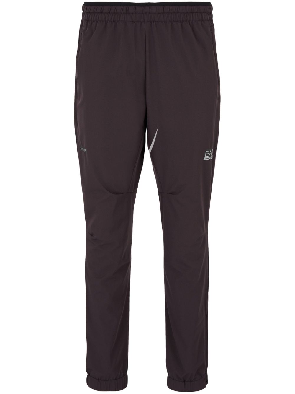 Logo nylon track pants