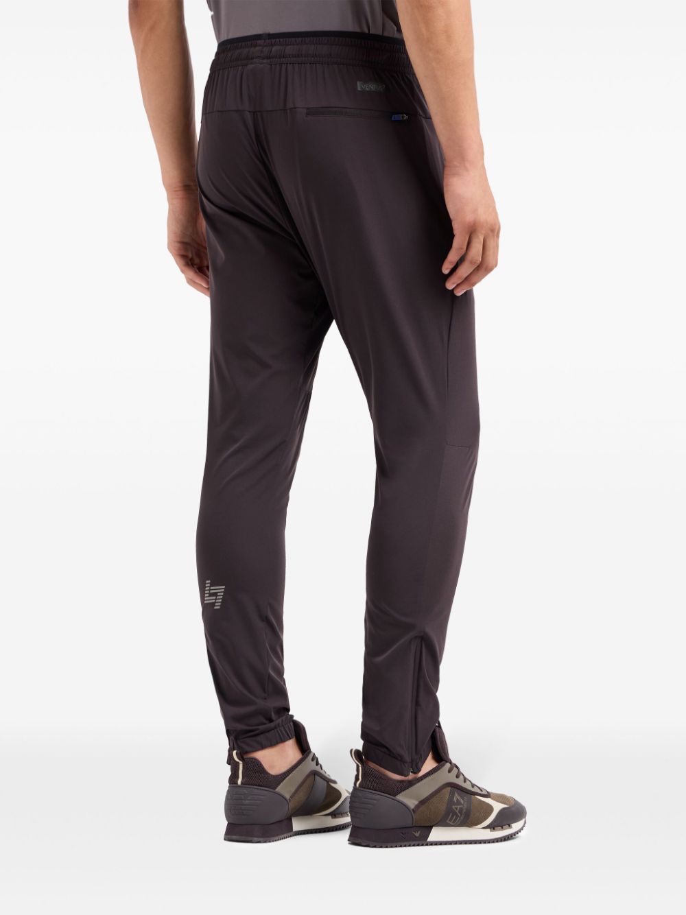 Logo nylon track pants