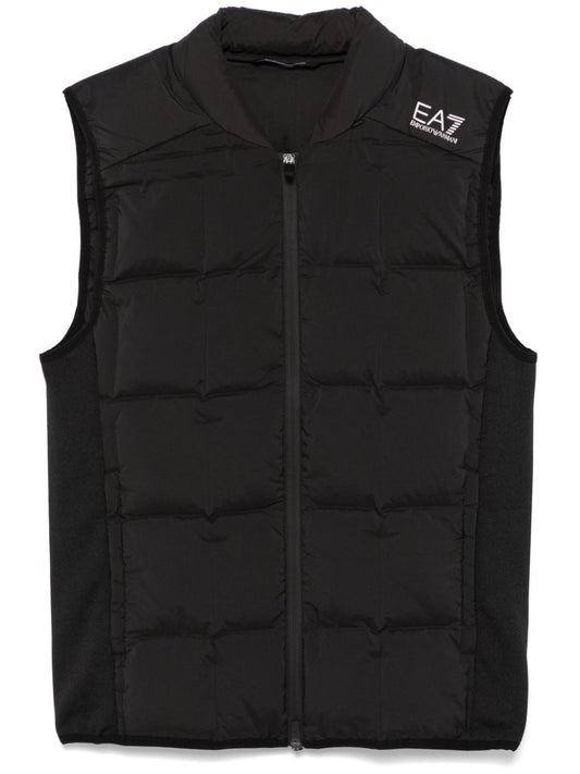 Logo down vest