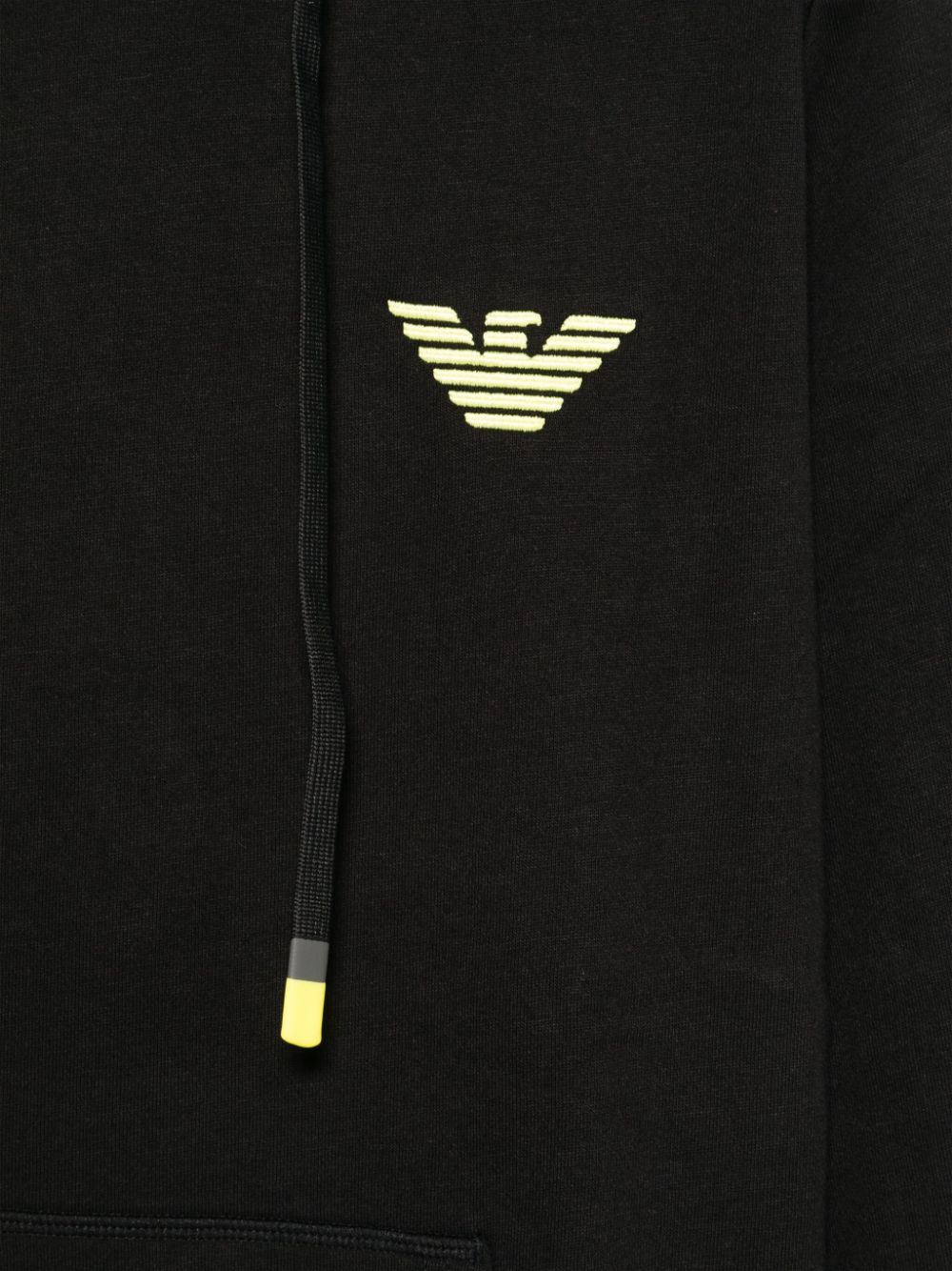 Logo cotton hoodie