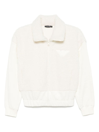 Logo zipped sweatshirt