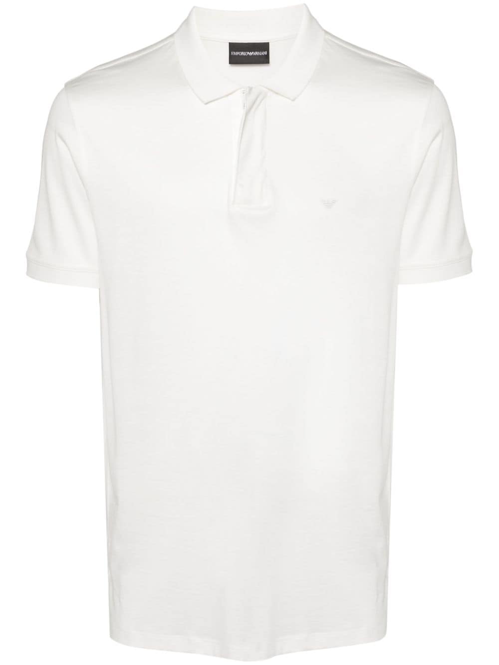 Logo cotton polo shirt