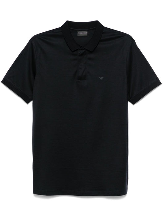 Logo cotton polo shirt