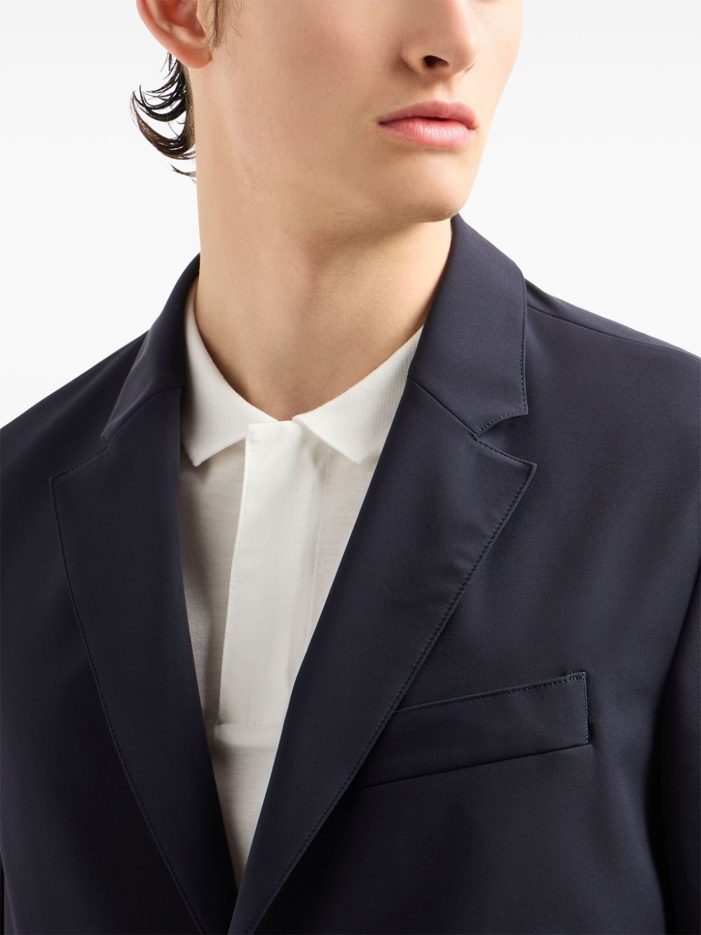 Single-breasted blazer jacket