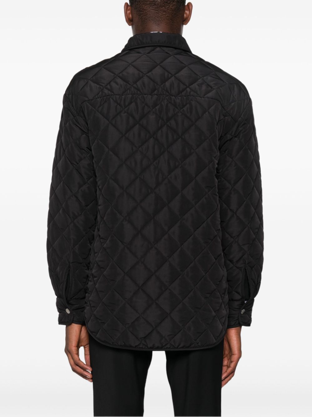 Nylon quilted jacket