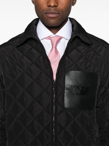 Nylon quilted jacket