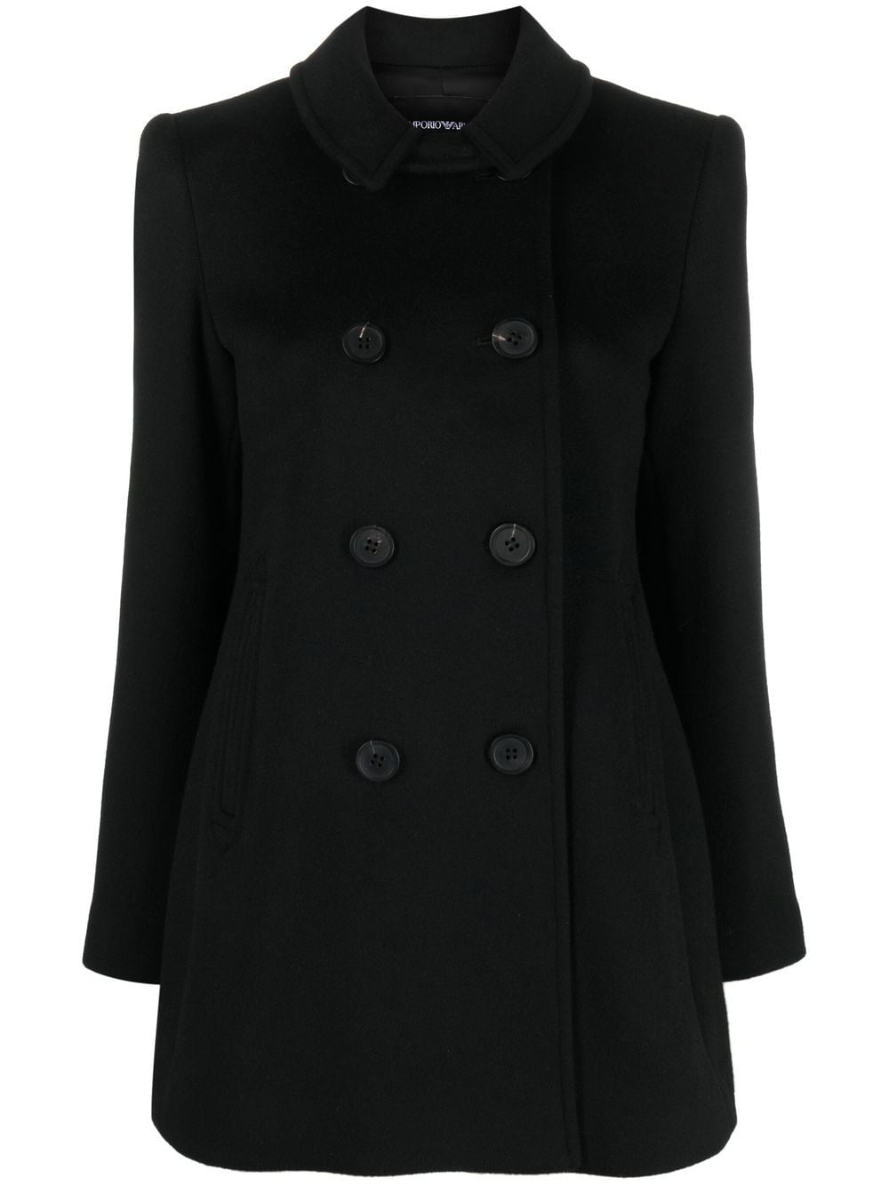 Wool and cashmere blend coat