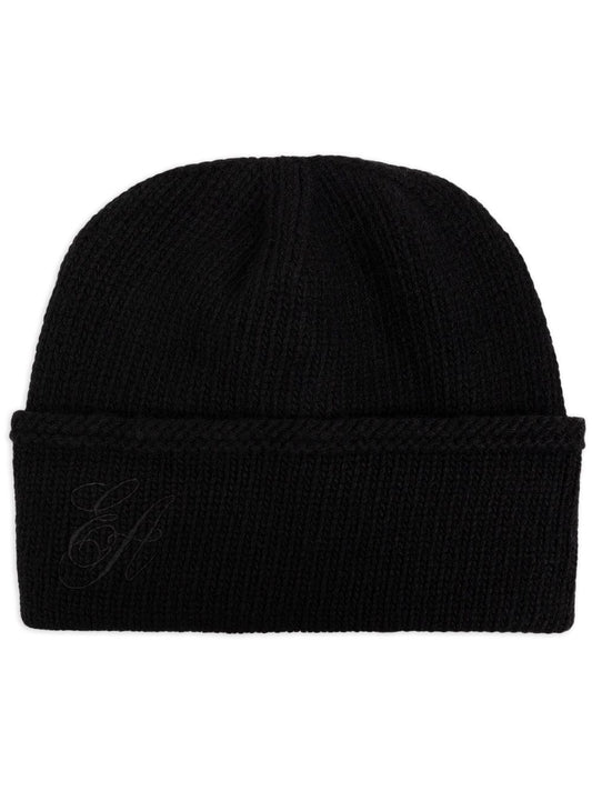 Logo wool beanie