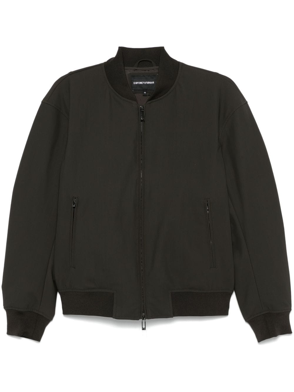 Nylon bomber jacket