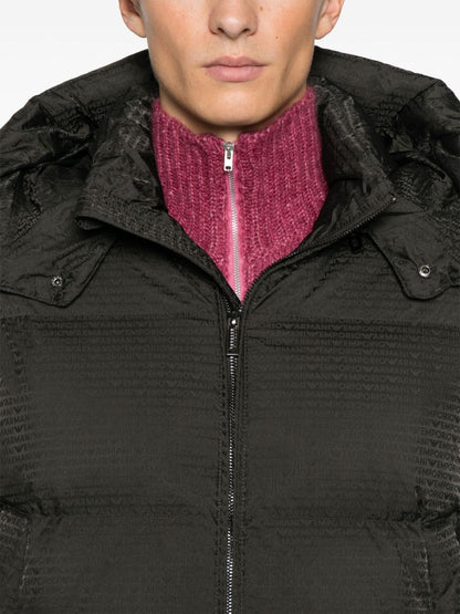 Nylon down jacket