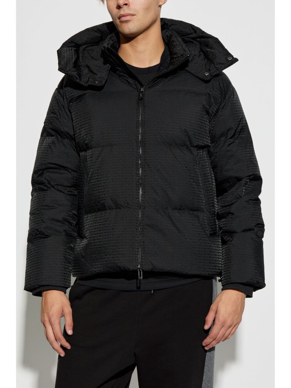 Nylon down jacket