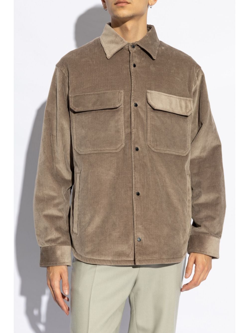 Wool overshirt