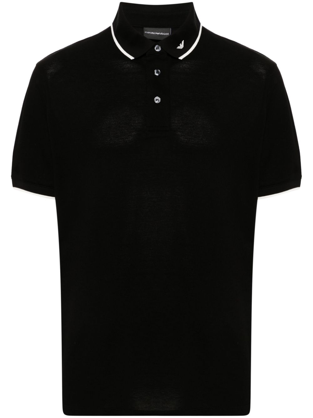 Logo cotton polo shirt