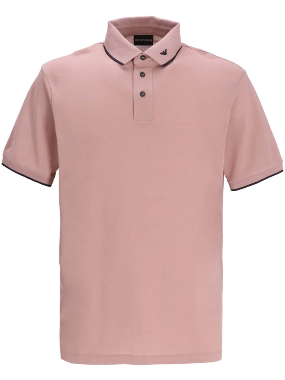 Logo cotton polo shirt