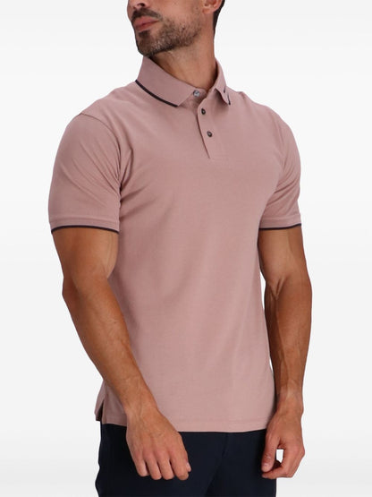 Logo cotton polo shirt