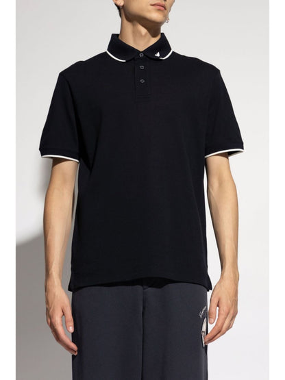 Logo cotton polo shirt