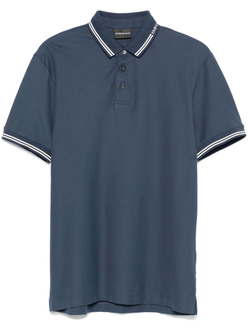 Logo cotton polo shirt