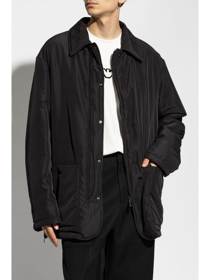 Nylon caban jacket