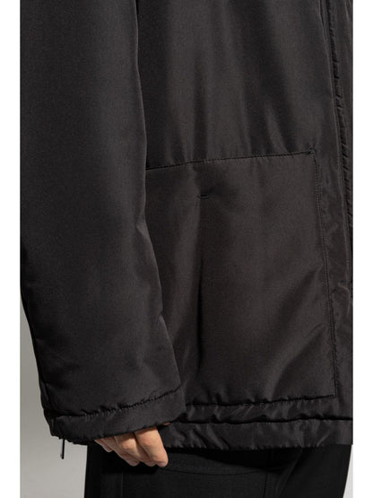 Nylon caban jacket