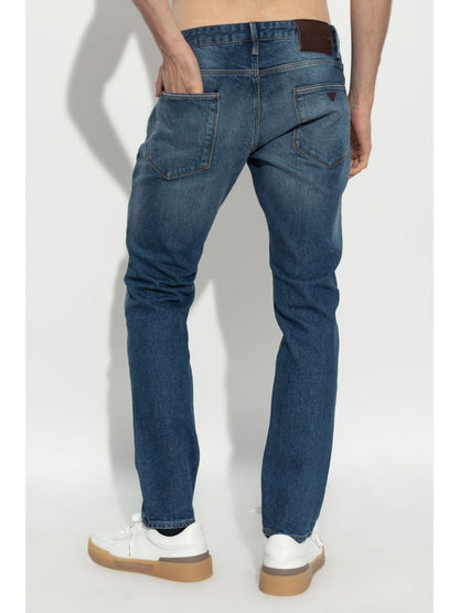 Denim cotton jeans