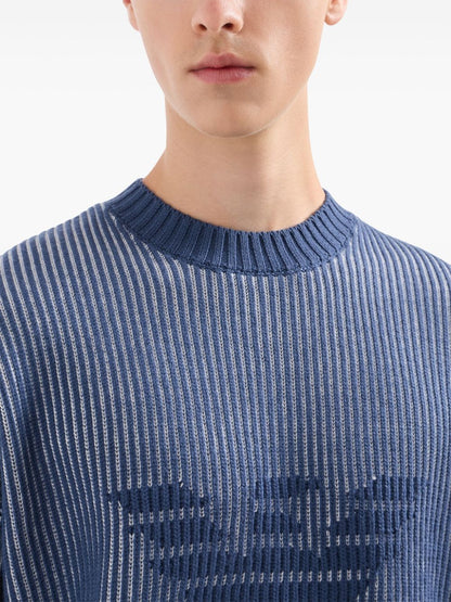 Wool crewneck sweater