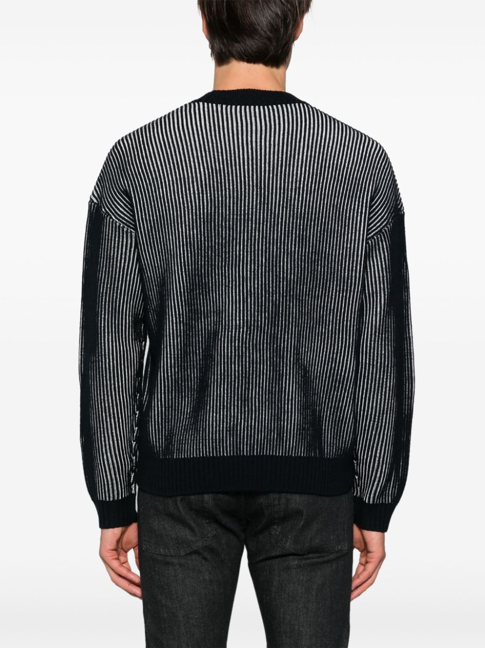 Wool crewneck sweater