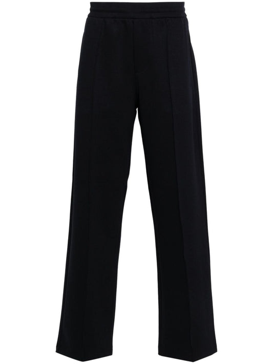 Wool blend trousers