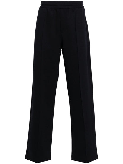 Wool blend trousers