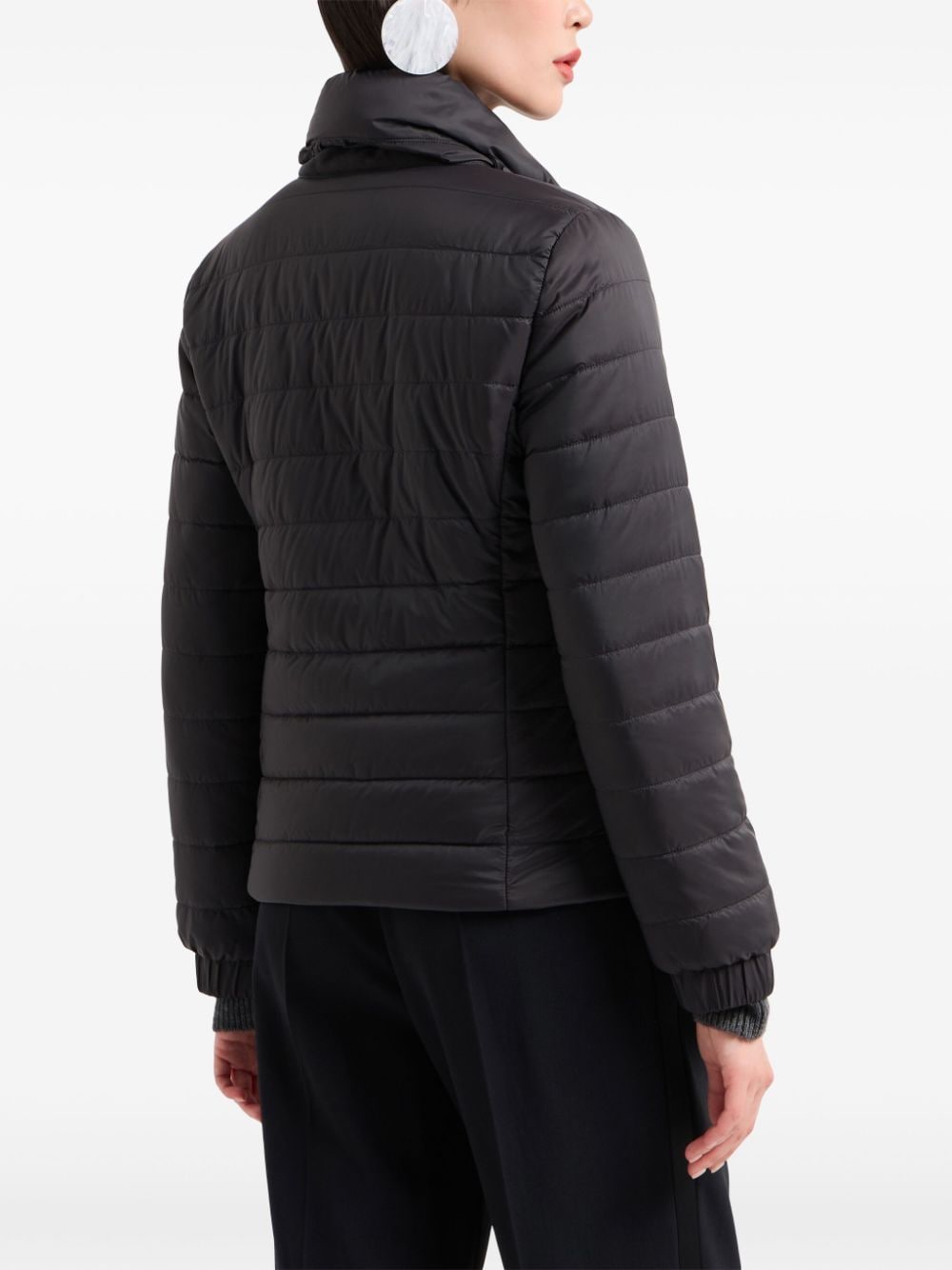 Nylon down jacket