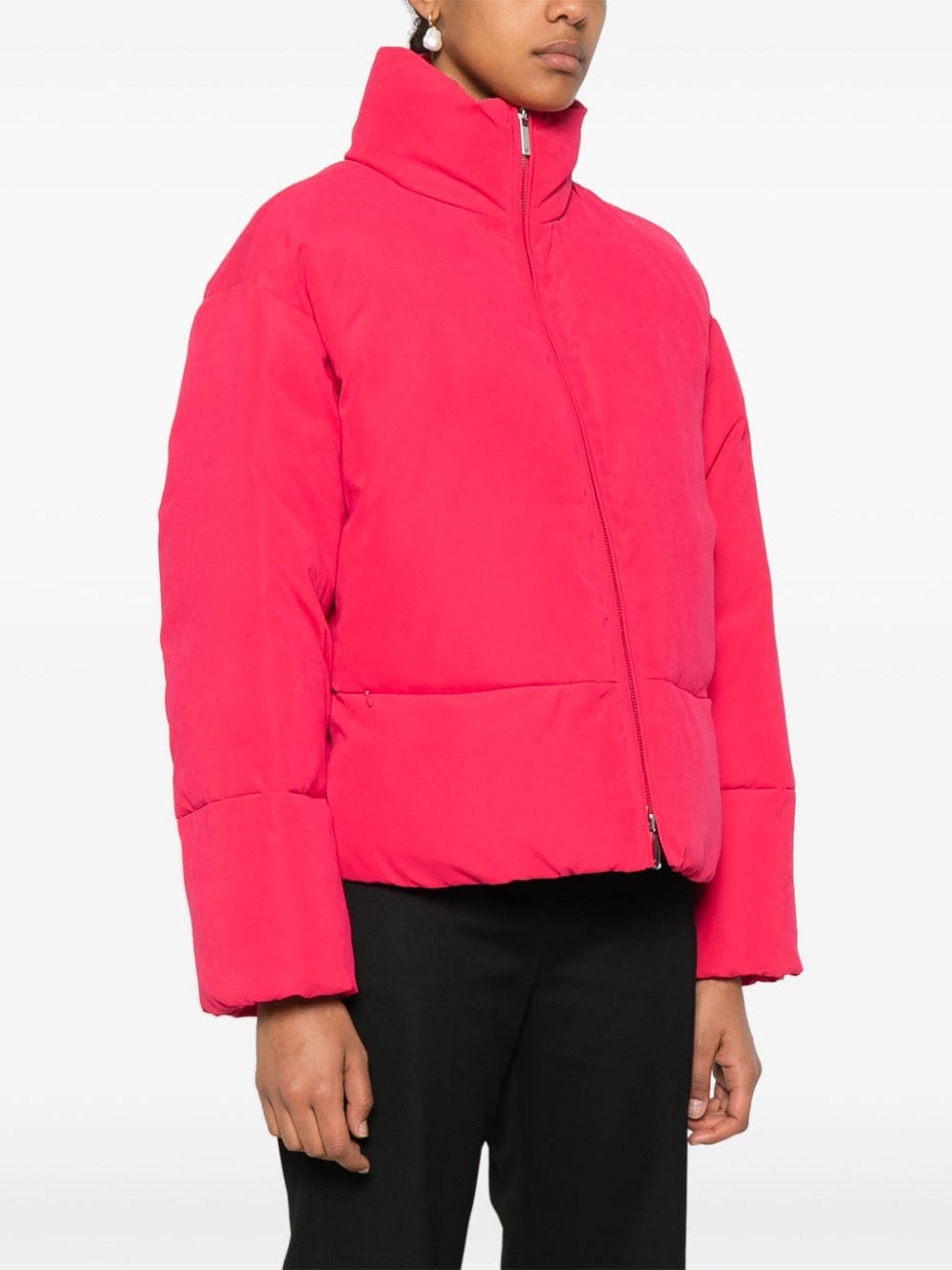 Nylon down jacket