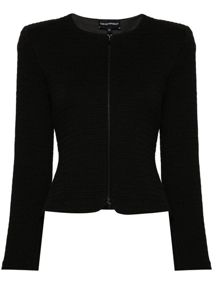 Matelassé cotton jacket