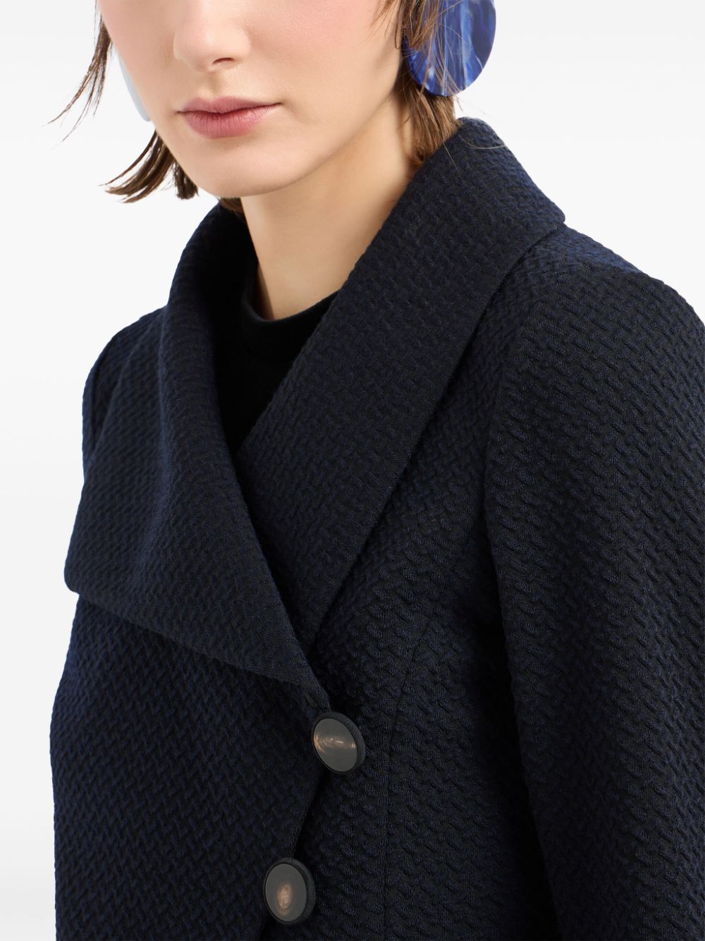 Wool blend jacket