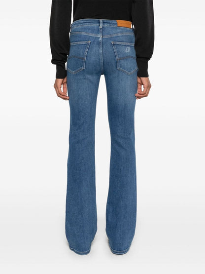 Denim cotton jeans